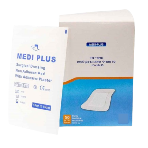 פד סטרילי שאינו נדבק לפצע 15